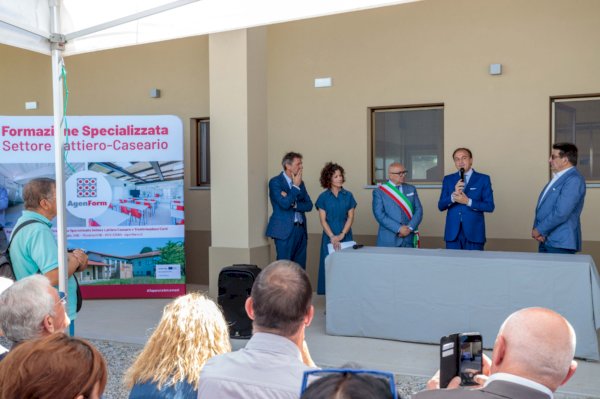 Inaugurazione caseificio didattico Agenform