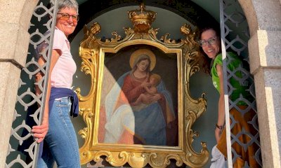 Restaurata l'edicola della Madonnina: oggi uno dei simboli di Mondov&igrave; ritrova il suo splendore