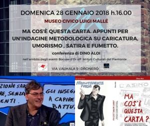 A Dronero una conferenza di Dino Aloi