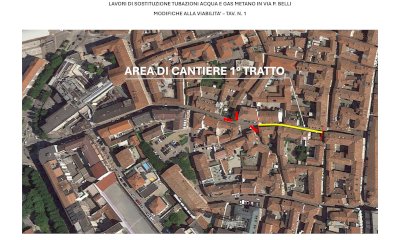 Alba: via ai lavori sui sottoservizi in via Pietrino Belli, primo passo per la nuova pavimentazione