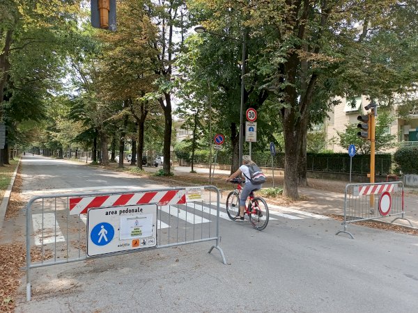 Il viale Angeli