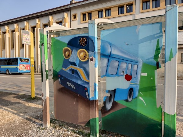 Una fermata bus