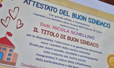 Carrù, i bimbi della scuola dell'infanzia 