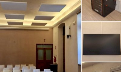Mondov&igrave;, nuovo volto per la sala comunale delle conferenze: pi&ugrave; tecnologia e comfort acustico
