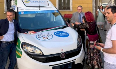 Mondov&igrave;, il welfare viaggia sulle ruote della solidariet&agrave;: rinnovato il "Pulmino Amico"