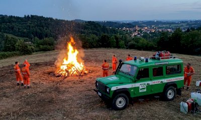 Fal&ograve; di San Giovanni in sicurezza: l'appello della squadra AIB di Peveragno