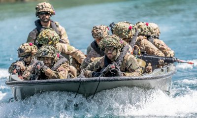 I guastatori della Taurinense si addestrano al superamento dei corsi d&rsquo;acqua in valle di Susa