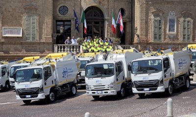 Igiene urbana a Bra: completata la nuova flotta all&rsquo;avanguardia di STR