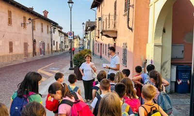 I bambini della Scuola Estiva di Tarantasca scoprono il Comune e la storia del paese