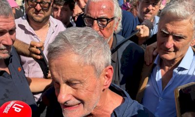 Alemanno lascia Rebibbia: &ldquo;Esco dal carcere da innocente&rdquo;. Poi l&rsquo;abbraccio con Lauria