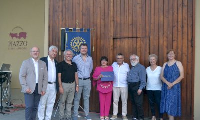 Il Rotary Club Alba raccoglie 2.500 euro per l&rsquo;associazione Ho Cura alla festa di inizio estate