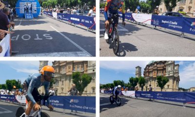 Dietro le quinte dei campionati italiani di ciclismo: tifo e adrenalina alla partenza di Vicoforte (VIDEO)