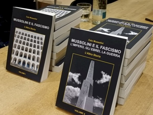 La presentazione del libro di Caio Mussolini