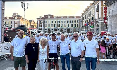 Cuneo, Fausto Coppi al via: in sella anche Fabio Aru (FOTO)