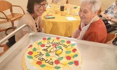 Cuneo festeggia i cento anni della signora Maria Maranzana