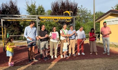 Monastero di Vasco: inaugurata la nuova area fitness all'aperto