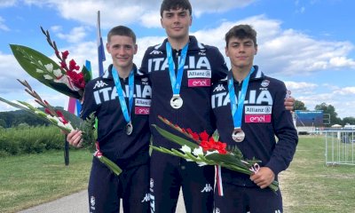 Canoa Slalom, Dennis Fina &egrave; vicecampione del mondo Junior nel C1 a squadre