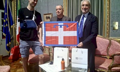 Dall'incidente alle Paralimpiadi: Franco Graglia premia Paolo Priolo e "Discesa Liberi"