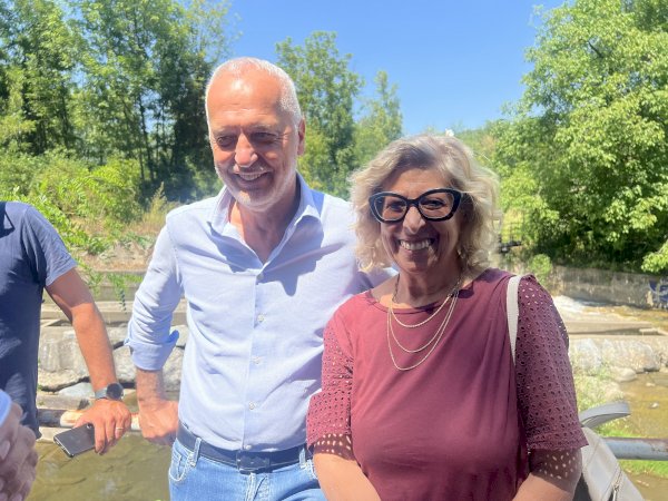 Giorgio Maria Bergesio e Paola Falco
