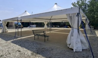 San Giacomo di Roburent: inaugurazione della tendostruttura con le stelle Illy Badellino e Carlotta Marcialis