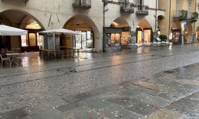 Temporali, grandine e forti raffiche di vento sul Cuneese