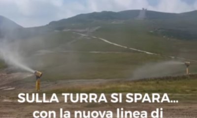 Ad Artesina si spara gi&agrave; la neve artificiale: al via i test per il nuovo impianto sulla Turra