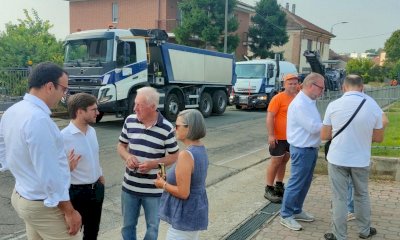 Ad Alba avviati i lavori per il nuovo percorso pedonale in strada Guarene