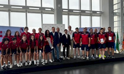 Calcio a 5 femminile, Cirio premia la Rappresentativa piemontese campione al Torneo delle Regioni