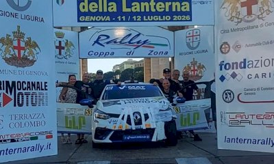 Motori, Manuel Daziano stupisce al Rally della Lanterna