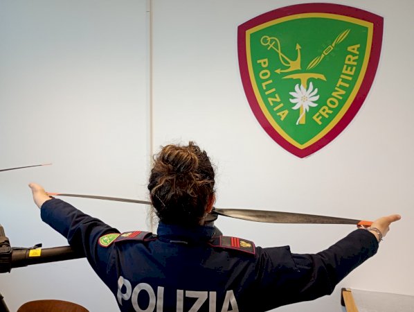 Drone sequestrato a Levaldigi