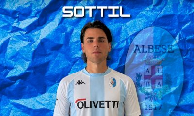 Calcio, Eccellenza: all'Albese Edoardo Sottil, figlio dell'allenatore ex Cuneo