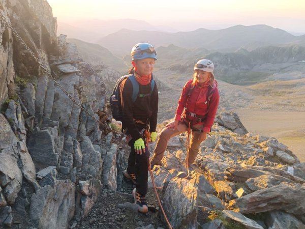 La salita verso il Monviso