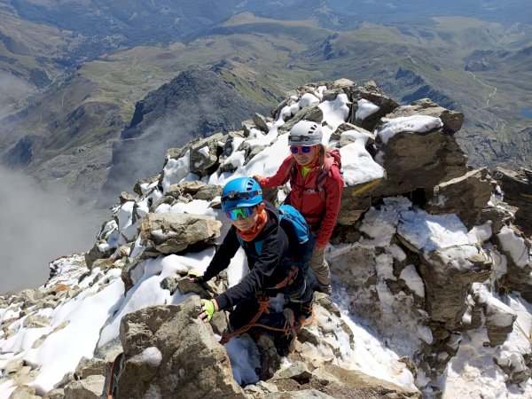 Leonardo, a 10 anni sul Monviso