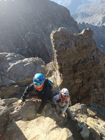 Leonardo, a 10 anni sul Monviso