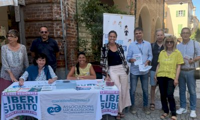 Suicidio assistito, a Fossano torna la raccolta firme "Liberi subito"