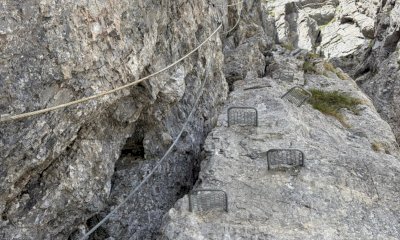 Interventi su sentieri e ferrate del Marguareis