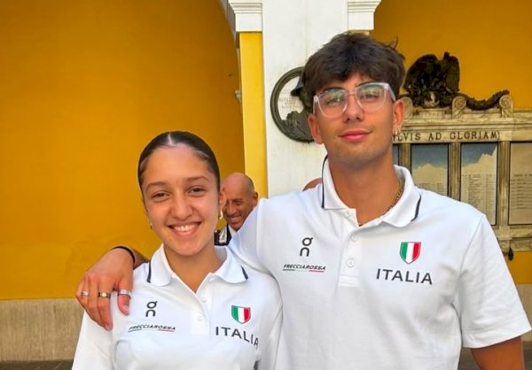 Yasmine Lazouzi e Giacomo Provera