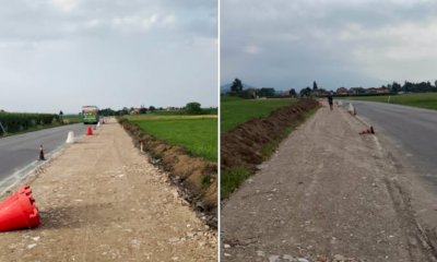 Pianfei, al via i lavori per i nuovi marciapiedi: frazioni Viglioni e Blangetti sempre più vicine al centro