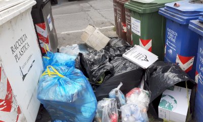Una &ldquo;discarica&rdquo; in piazza Europa: la denuncia di una lettrice cuneese