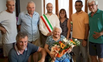 Ceva festeggia i cento anni della signora Carmelina Bianco