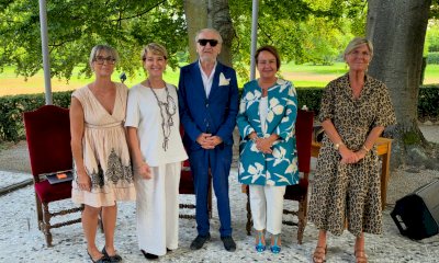 Evelina Christillin e Lucia Fracassi a Villa Tornaforte Aragno per il secondo appuntamento di "Switcher"