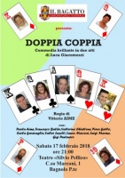 A Bagnolo Piemonte 'Doppia coppia' commedia in due atti di Luca Giacomozzo