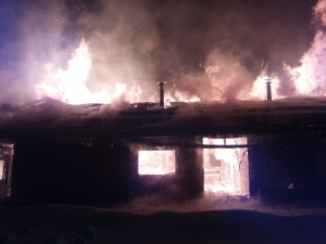 A Demonte convento distrutto dalle fiamme (LE IMMAGINI)