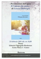 A Cuneo la presentazione dell'opera 'L'amore resta...' di Lorena Giubergia