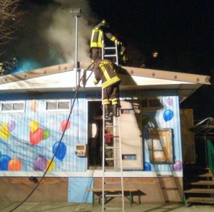 Incendio a Confreria (LE IMMAGINI)
