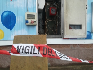 A Confreria si contano i danni dopo l'incendio