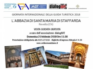 Saluzzo: Giornata Internazionale della Guida Turistica a Staffarda