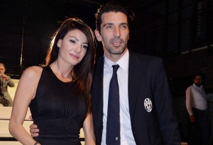 Gigi Buffon e Ilaria D'Amico in provincia di Cuneo