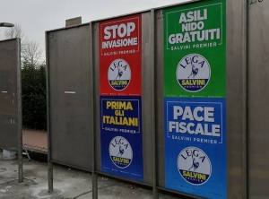 I Radicali attaccano Lega e CasaPound sui manifesti elettorali