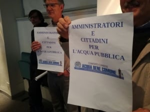 Gestione ciclo idrico: 'Il 28 marzo gli amministratori compiranno una scelta storica'